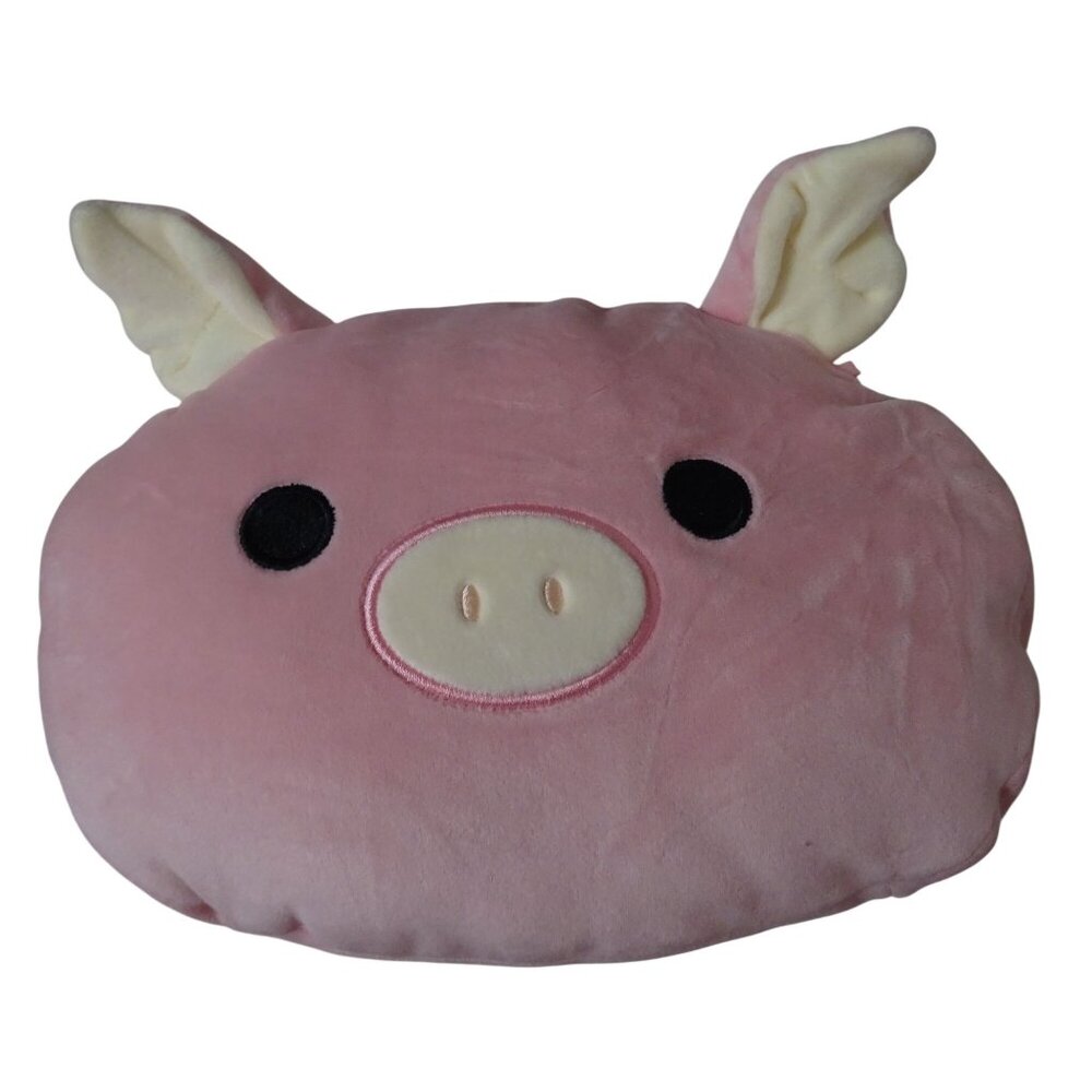 Squishmallows Stackable Peter the Pig Plush Stuffed Animal Kellytoy 7 x 9 inch - Picture 2 of 7